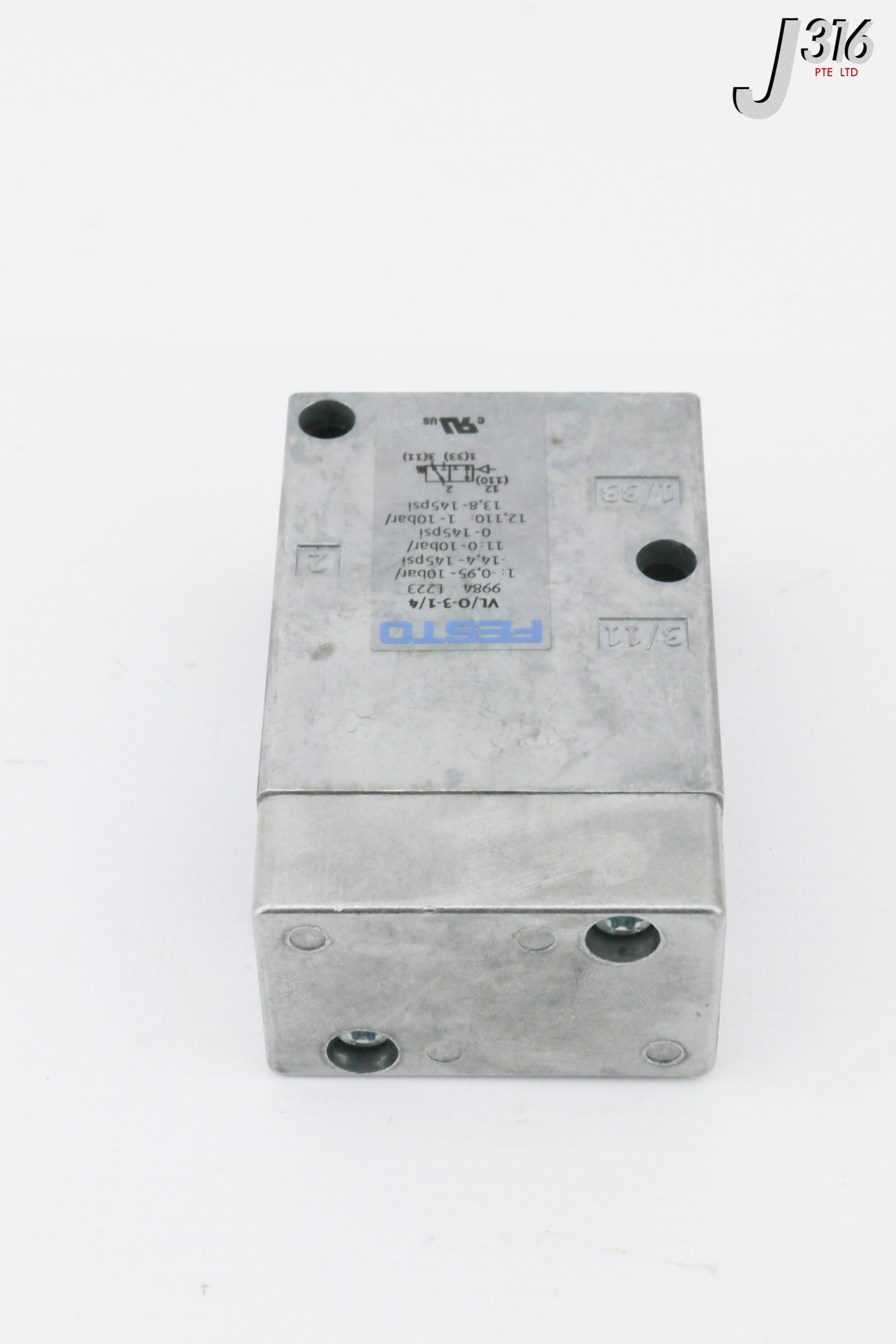31131 FESTO PNEUMATIC VALVE 9984 NEW VL O 3 1 4 J316Gallery 31131 festo pneumatic valve 9984 new vl o 3 1 4 j316gallery